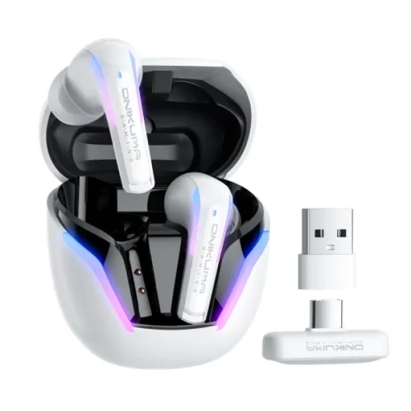 Onikuma T27 Wireless Gaming Earbuds with Low Latency Audio