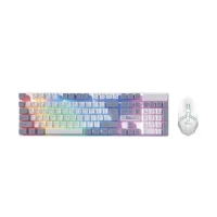 PC Power KMO2W Gaming Keyboard Mouse Combo