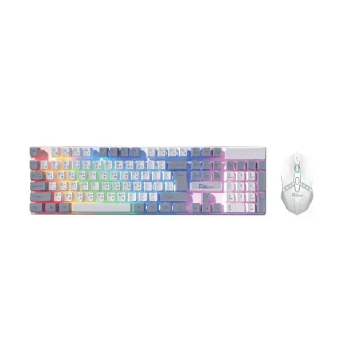 PC Power KMO2W Gaming Keyboard Mouse Combo