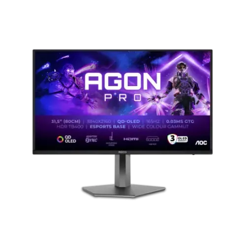 AOC AGON PRO AG326UD 31.5" 165Hz 4K QD-OLED Gaming Monitor