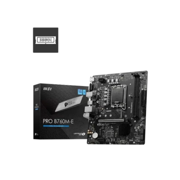 MSI PRO B760M-E DDR5 mATX